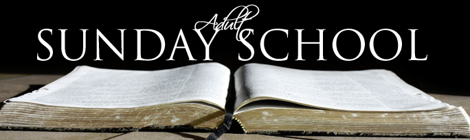 Adult Sunday School List Locations Map