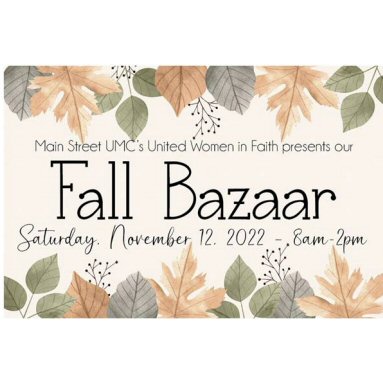 Fall Bazaar