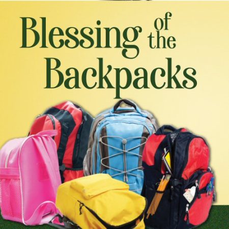 Blessing of the Backpacks