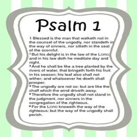 Psalm 1