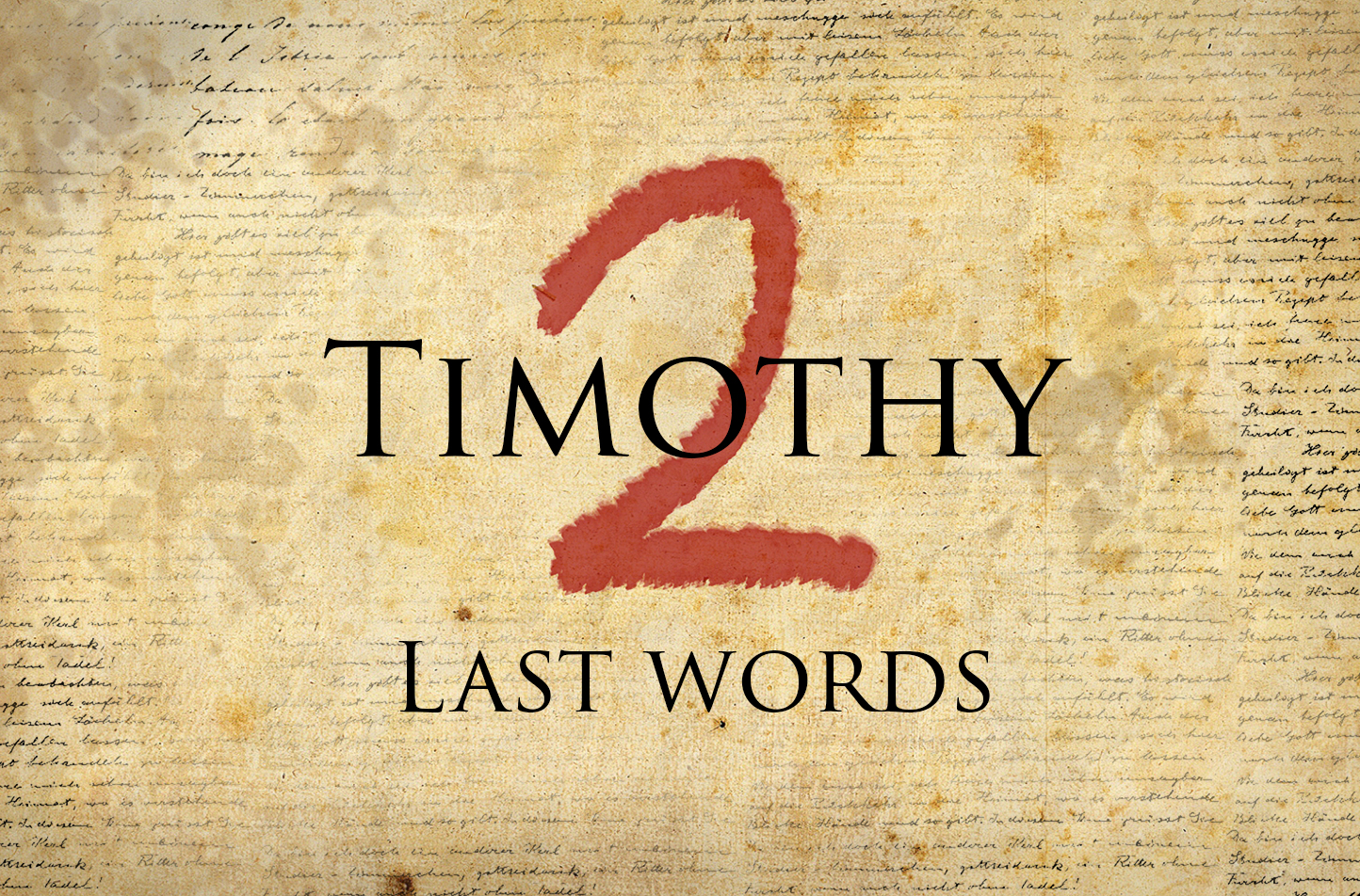 The Biblical Word - Becoming Disciples - Main Street UMC, Kernersville, NC