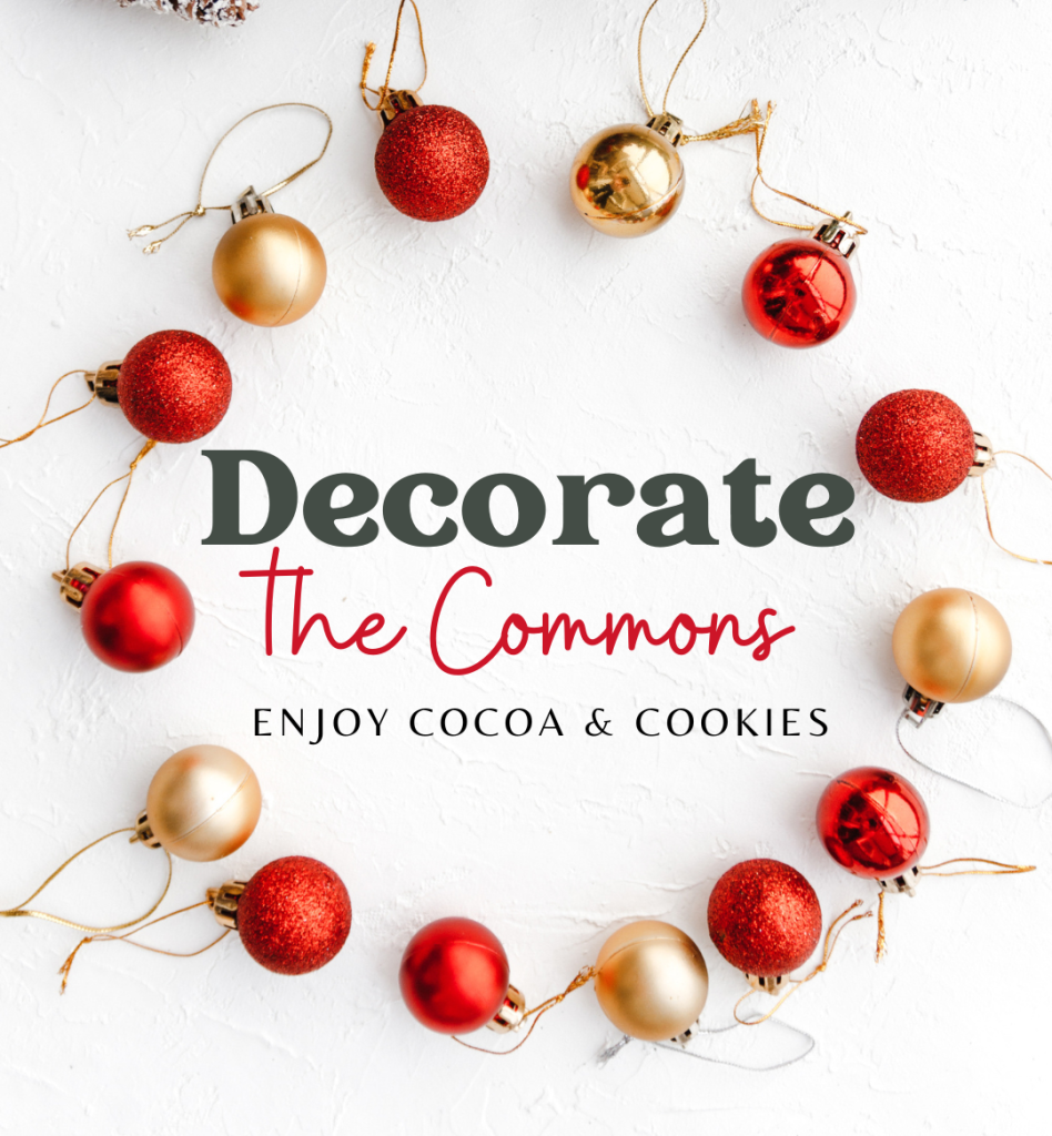 Decorate the Commons