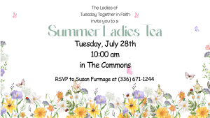 Summer Ladies Tea