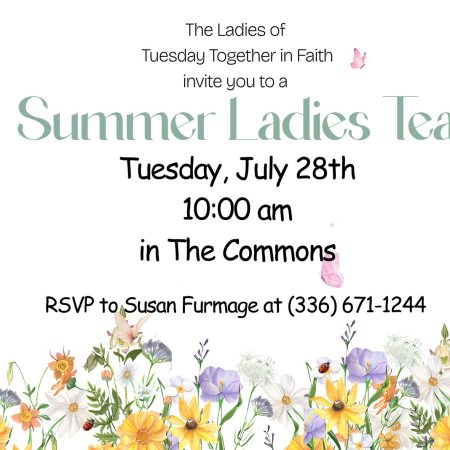 Summer Ladies Tea